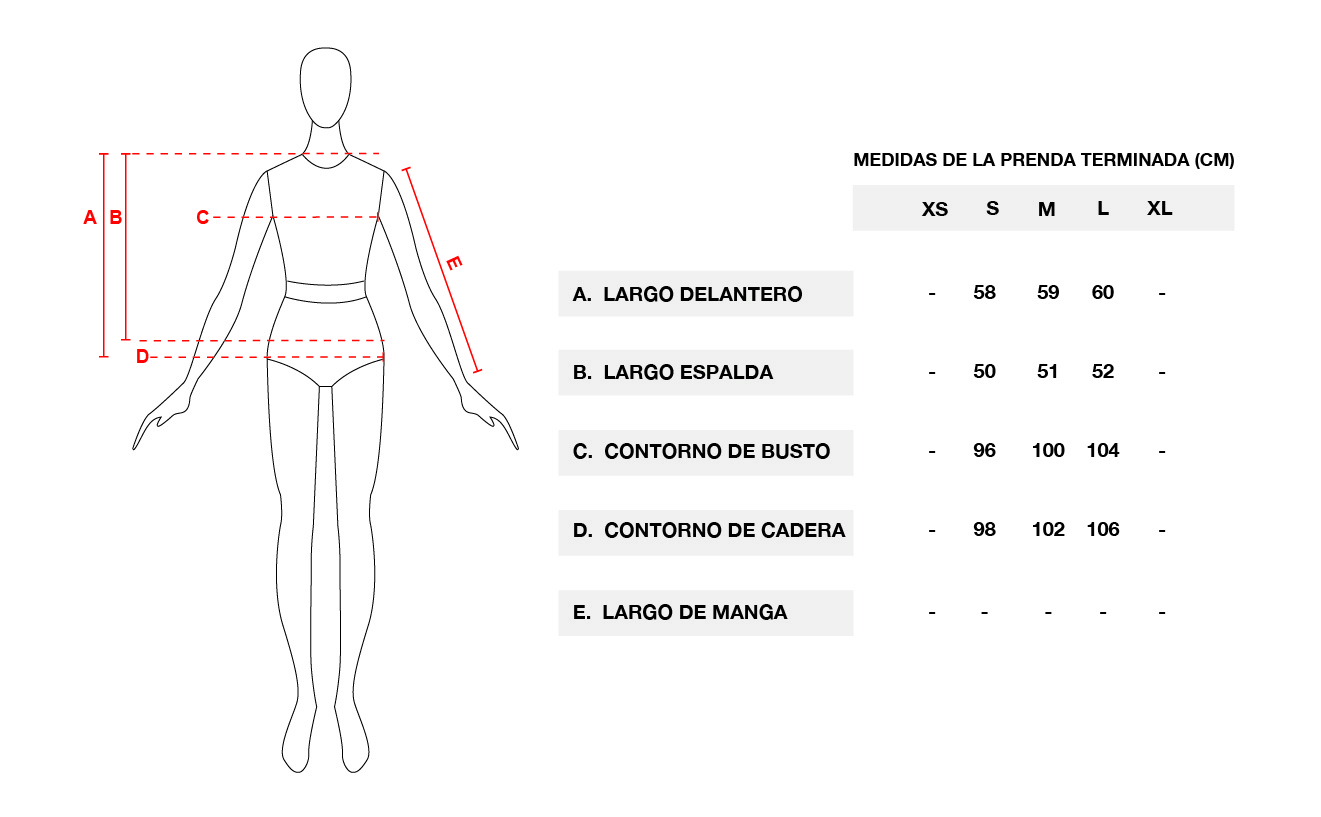 Gu&iacute;a de talles