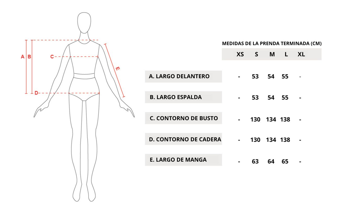 Gu&iacute;a de talles